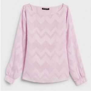 Banana Republic boat neck blouse